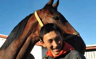 FLASHBACK: Masaji Haruki outside the Coffs Harbour Racing Club stables when he was an apprentice. FLASHBACK: Masaji Haruki outside the Coffs Harbour Racing Club stables when he was an apprentice.